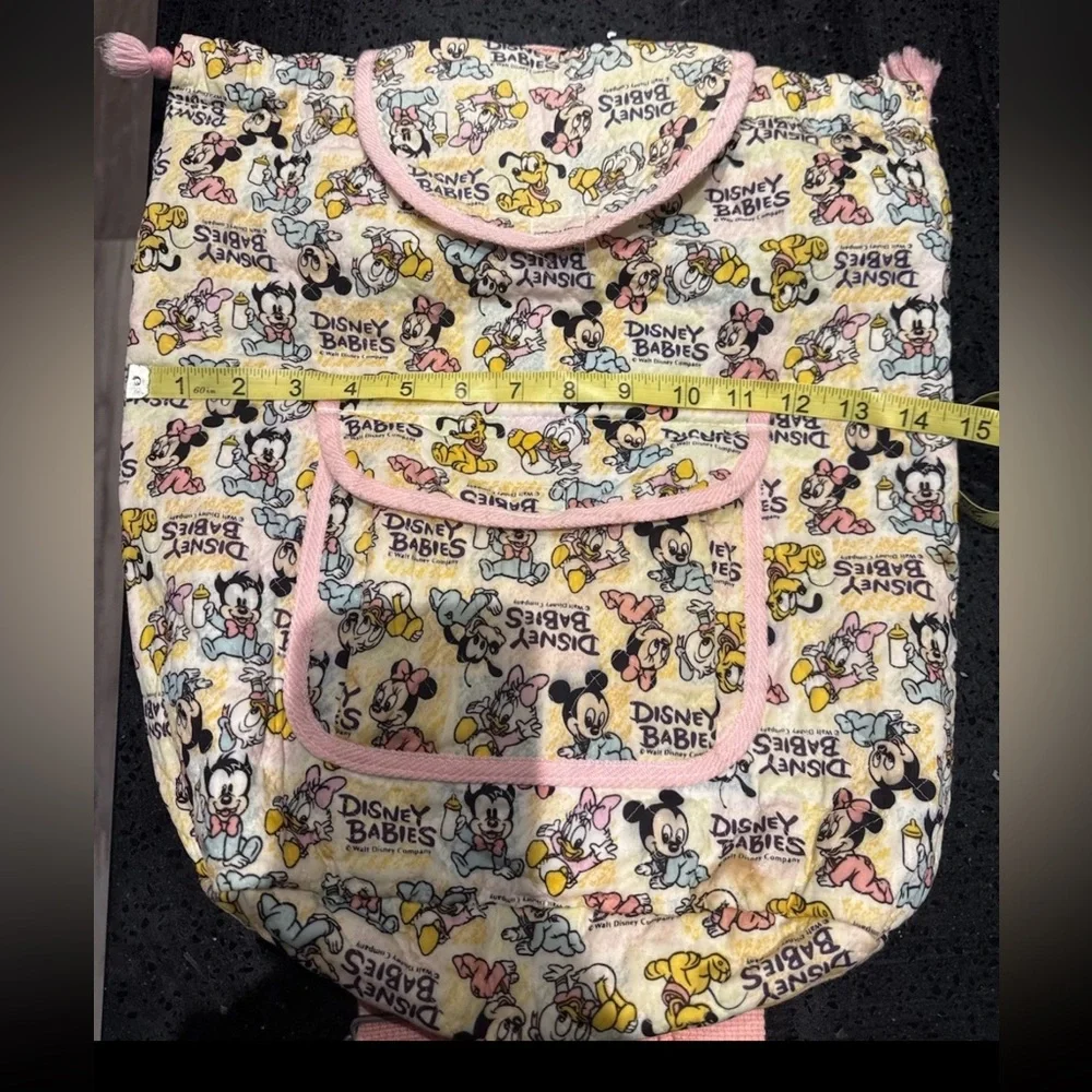 Vintage‎ 90s Disney Babies Backpack Mickey Minnie Rare Walt Disney Company